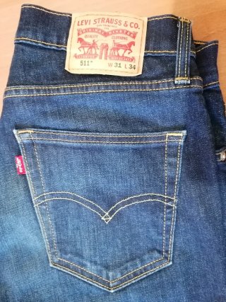 Jeans Levi's 511 Uomo Blu