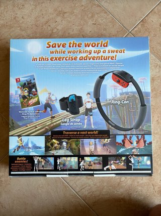 Nintendo Switch Ring Fit Adventure Juego