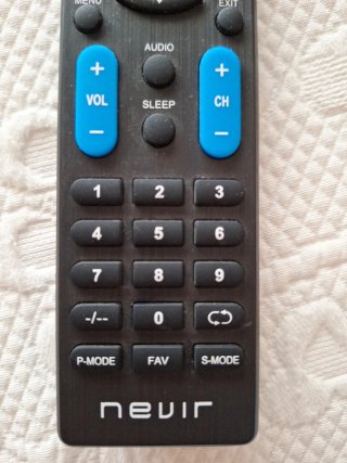 Mando a distancia TV Nevir