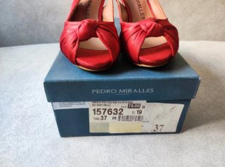 Zapatos Pedro Miralles Rojo cereza Talla 37