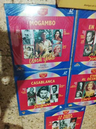 LaserDisc Mitos del Cine Antología Clásico