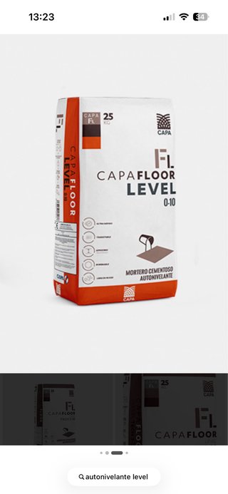 Sacos Autonivelante Capa Floor Level