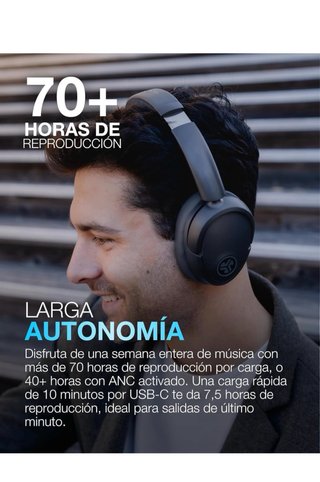 JLab JBuds Lux ANC Auriculares Inalámbricos