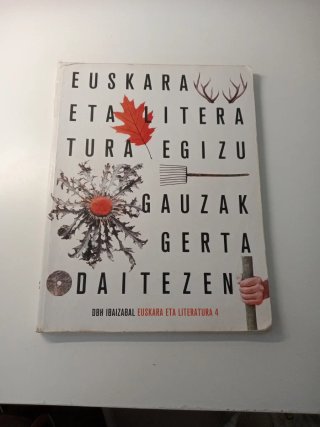 Euskara eta literatura, 4, DBH ibaizabal