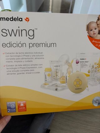 Set Sacaleches Medela Swing Edición Premium