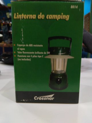 Lámpara Camping a Pilas Verde