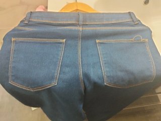 Pantalones vaqueros finos de licra