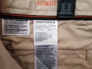 Pantaloni Dockers Smart Flex Slim Fit Beige