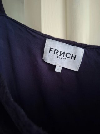 Vestido FRNCH Paris negro