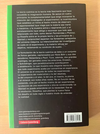 Materia que respira luz - Filosofía cuántica