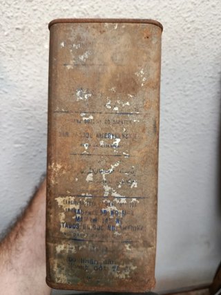 Lata Aceite Girasol Plan Marshall 1948-52