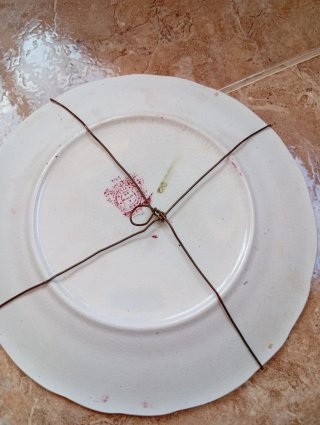 Plato decorativo para colgar