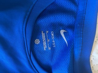 Camiseta Francia Femenina Nike Azul