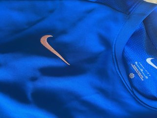 Camiseta Francia Femenina Nike Azul