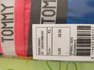 Pack 3 Calzoncillos Tommy Hilfiger XL