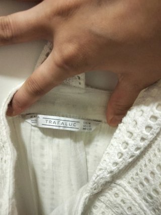 Peto blanco Zara