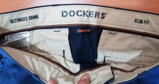 Dockers Smart Flex Slim Fit Blu