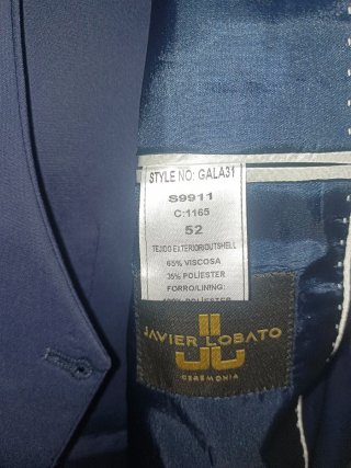 Traje de ceremonia Javier Lobato