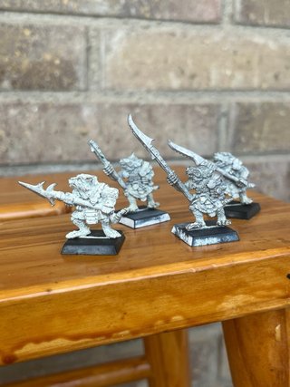 4 Guerreros metal Skaven 1993