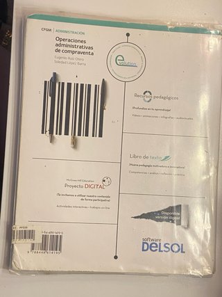 Operaciones administrativas de compraventa