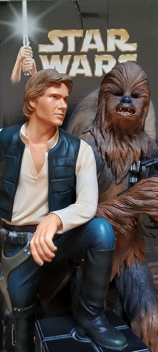 Figuras Han Solo y Chewbacca Star Wars- Kotobukiya