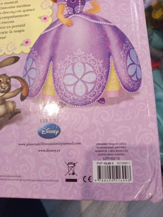 Lote libros la princesa Sofía+juguetes