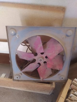 Extractor de aire industrial