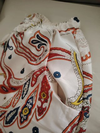 Pantaloni donna fantasia Paisley
