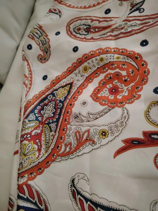 Pantaloni donna fantasia Paisley