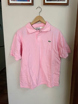 Polo Lacoste Rosa Talla M