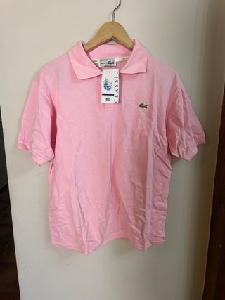 Polo Lacoste Rosa Talla M