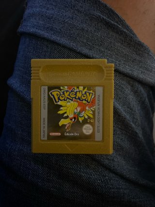 Pokémon Edición Oro Game Boy DMG-AAUS-ESP