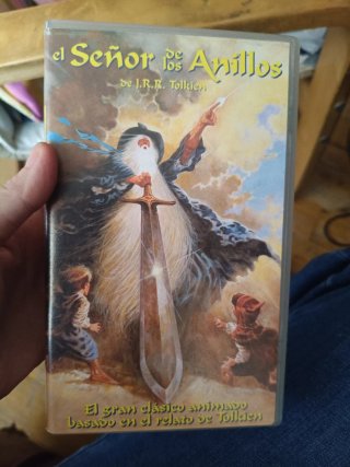 VHS El Señor de los Anillos (1978) Español