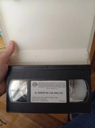 VHS El Señor de los Anillos (1978) Español