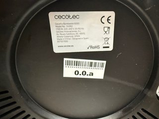 Cecofry Air Fryer - No Funciona nada