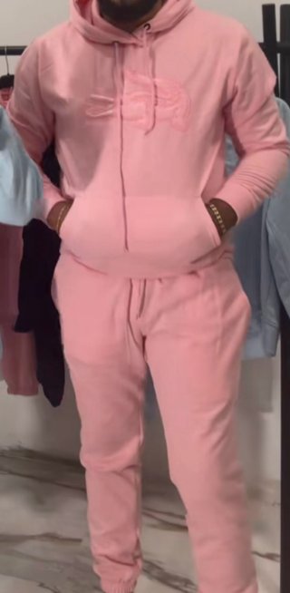 Chándal Unisex Rosa