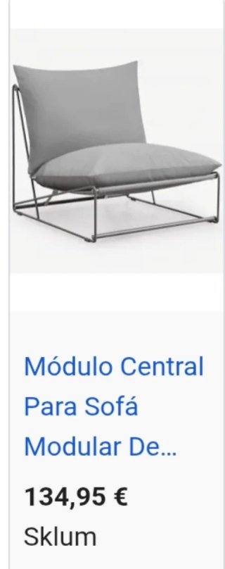 Sklum Sillón de jardín Amaro