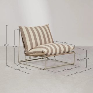 Sklum Sillón de jardín Amaro