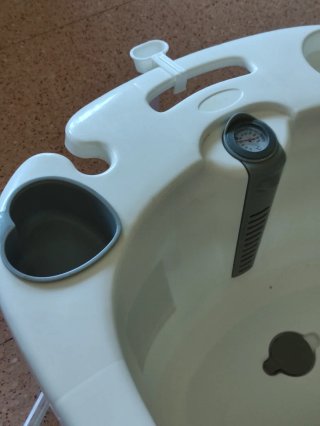 Bañera Bebé con Termómetro