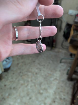 Colgante Nudo de Bruja y Tetragrámaton Plata