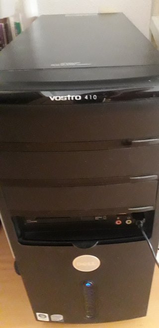 CARCASA VACÍA Torre PC Dell Vostro 410 Negra