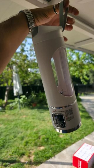 Licuadora Portátil Blanca 4 Velocidades