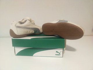 Playeras Puma Niña Talla 31 Blancas/Plata