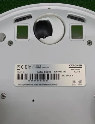 Robot Aspirador Kärcher RCF 3 Blanco