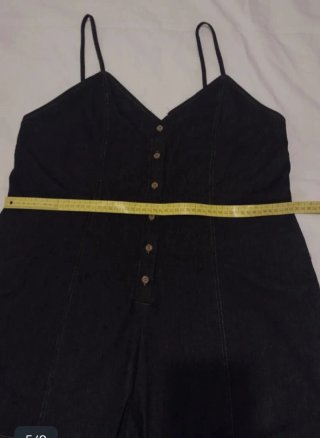 Mono corto mujer talla grande vaquero Shein