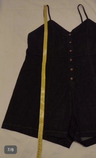 Mono corto mujer talla grande vaquero Shein