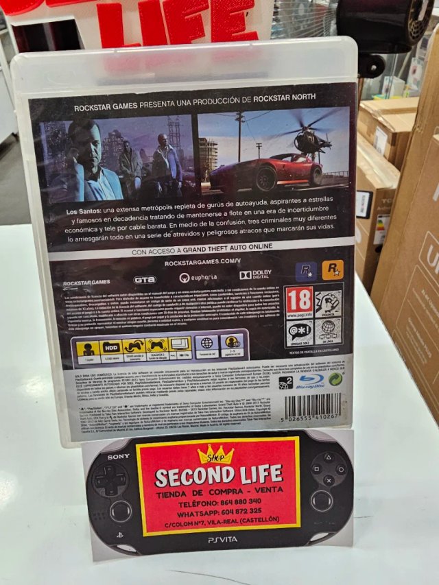 Grand Theft Auto V PS3