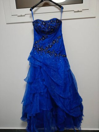 Vestido Fiesta Azul