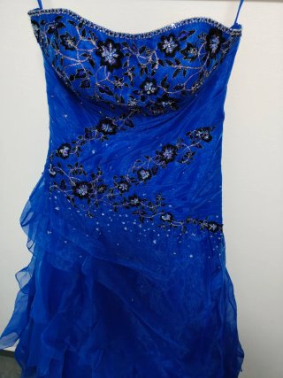 Vestido Fiesta Azul