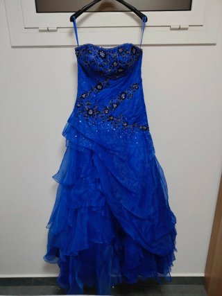 Vestido Fiesta Azul